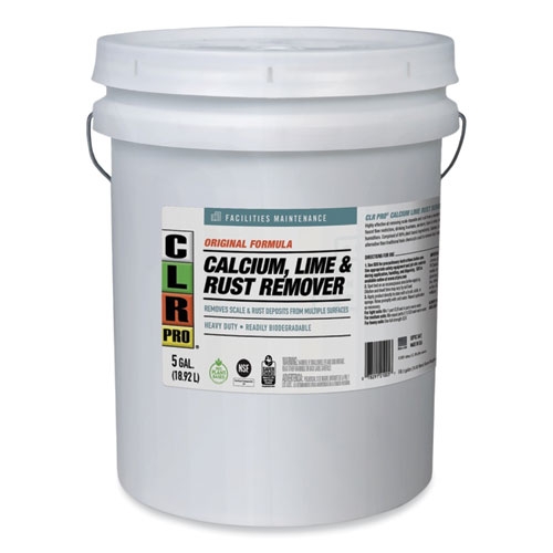CLR PRO Calcium Lime and Rust Remover, 5 Gallon Pail