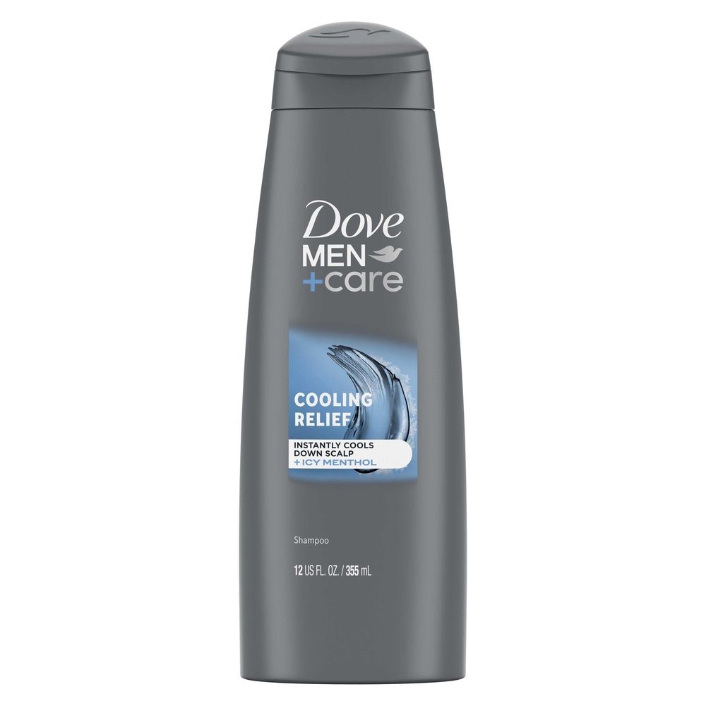 Dove Men Plus Care Cooling Relief Fortifying Shampoo, 12 Ounce -- 6 per case