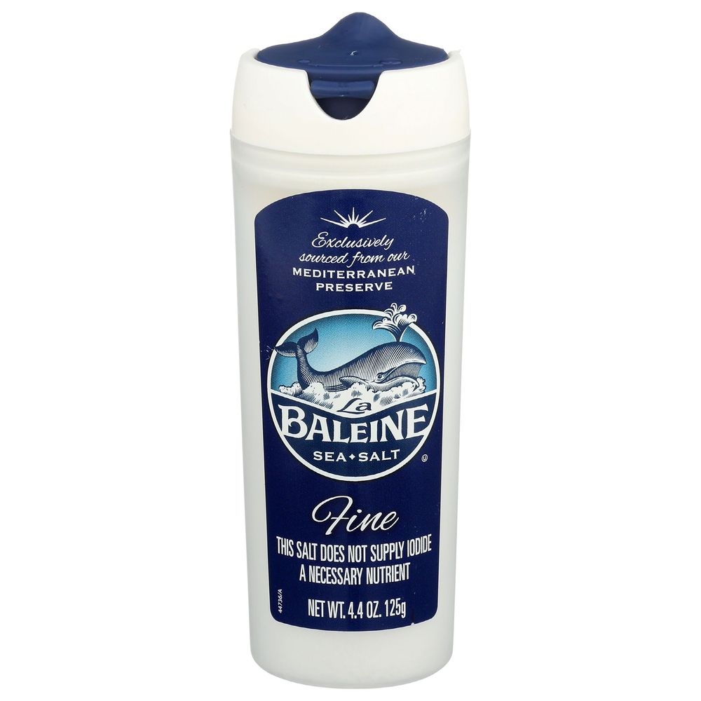 La Baleine Fine Sea Salt, 4.4 Ounce -- 6 per case