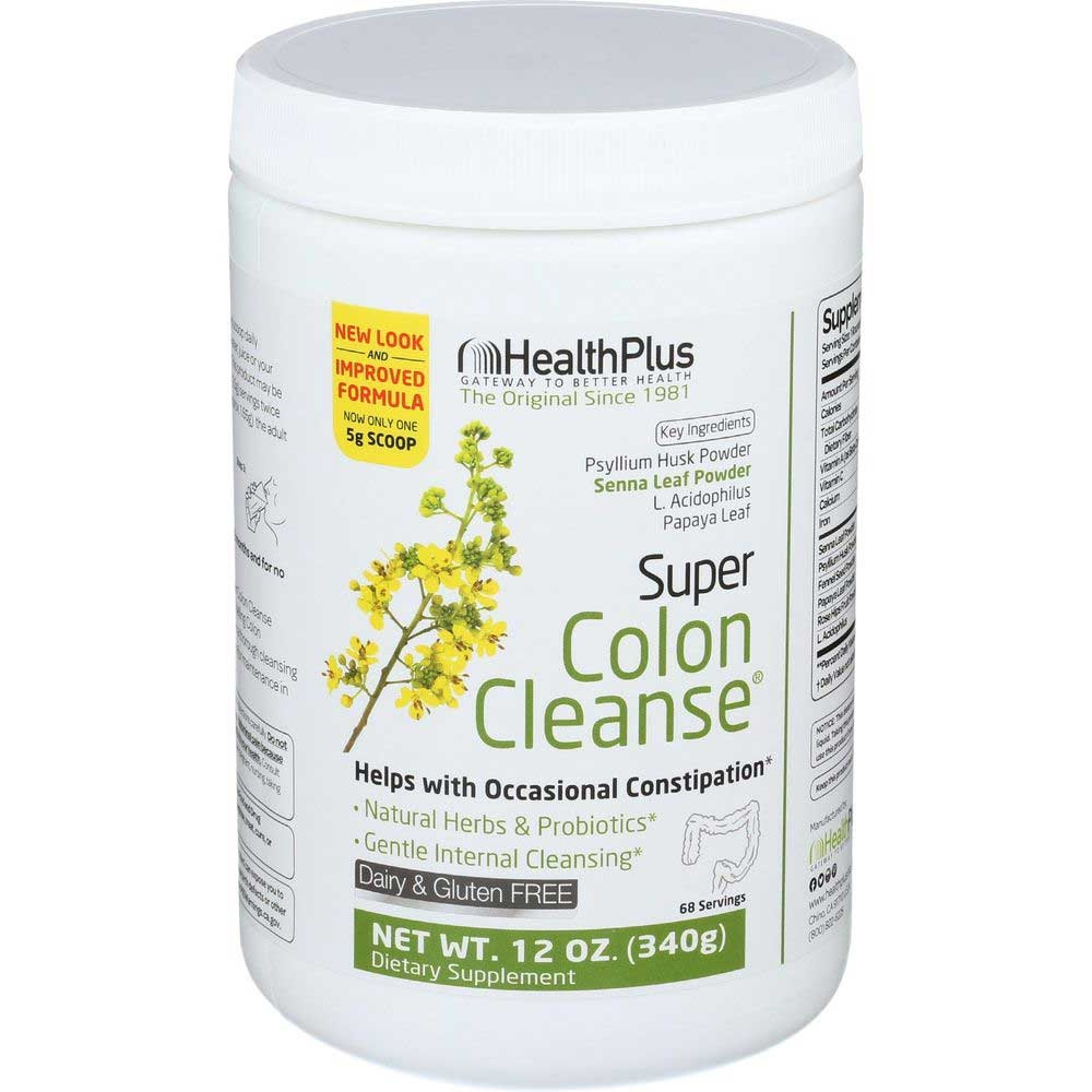 Health Plus Super Colon Cleanse Powder, 12 Ounce