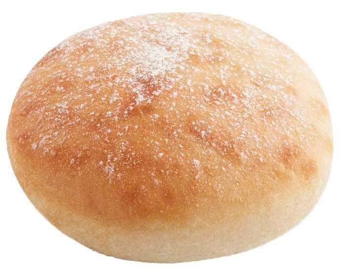 Europastry Large Crystal Sliced Burger Bun, 2.75 Ounce -- 60 per case