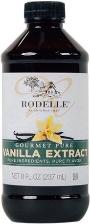 Rodelle Gourmet Pure Vanilla Extract, 8 Ounce -- 12 per case