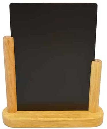 American Metalcraft Plain Small Rubber Wood Table Top Board, 4 x 6 inch