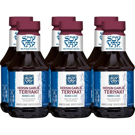 Soy Vay Hoisin Garlic Marinade and Sauce, 22 Ounce -- 6 per case