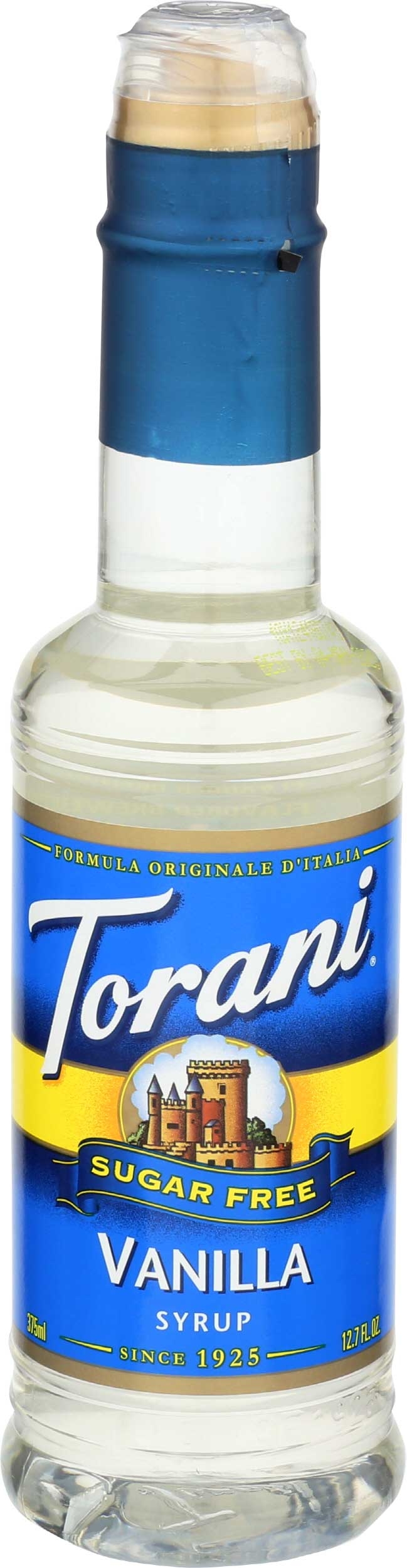 Torani Sugar Free Vanilla Syrup, 12.7 Fluid Ounce -- 4 per case