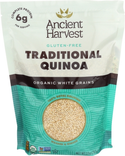 Ancient Harvest White Quinoa, 27 Ounce -- 6 per case
