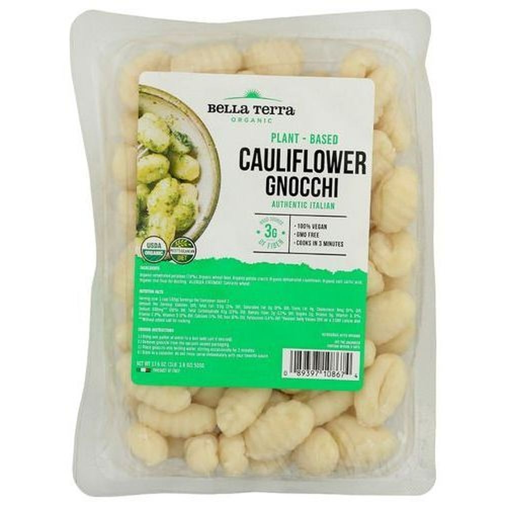 Bella Terra Organic Cauliflower Gnocchi, 17.6 Ounce -- 6 per case