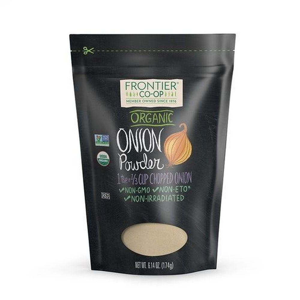 Frontier Co-op Organic White Onion Powder, 6.14 Ounce -- 12 per case