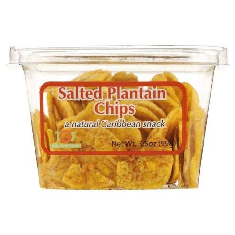 Truly Good Foods Tropical Nut Dried Salted Plantain Chips, 3.5 Ounce -- 6 per case