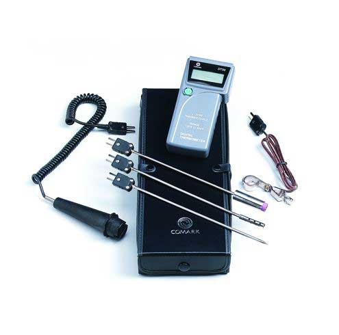 Comark Digital Type J Hand-Held Water Resistant Thermocouple Food Thermometer Kit DT33/P1
