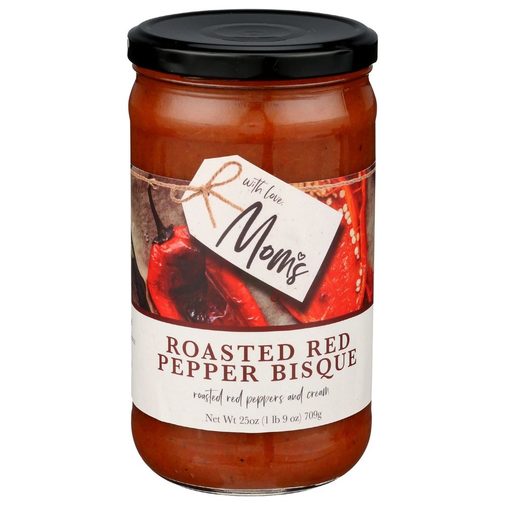 Moms Roasted Red Pepper Bisque, 24.5 Ounce -- 6 per case