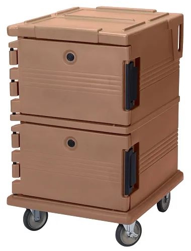 Camcarrier Ultra Multi Pan Campfire Cart For Food Pan, Coffee Beige, 28 1/2 X 32 1/4 X 45 1/2 Inch.