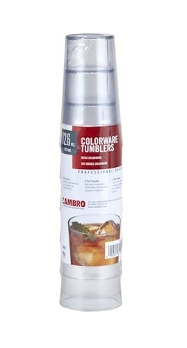 Clear 20 Oz. Colorwear Tumblers, Clear, 6 Per Pack -- 6 Each.