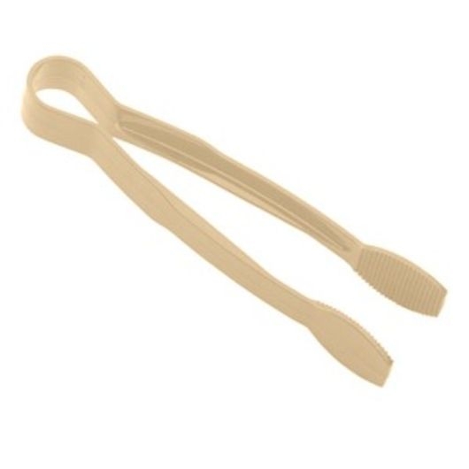 Cambro Plastic Flat Grip Tong, Beige, 6 inch -- 12 per case