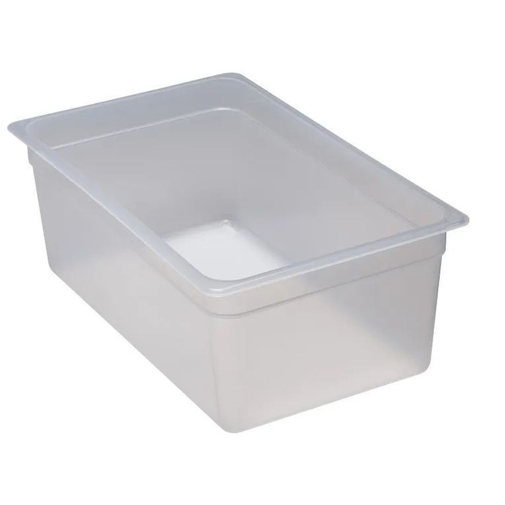 Cambro Translucent Polypropylene Full Size Food Pan, 8 inch Depth -- 6 per case.