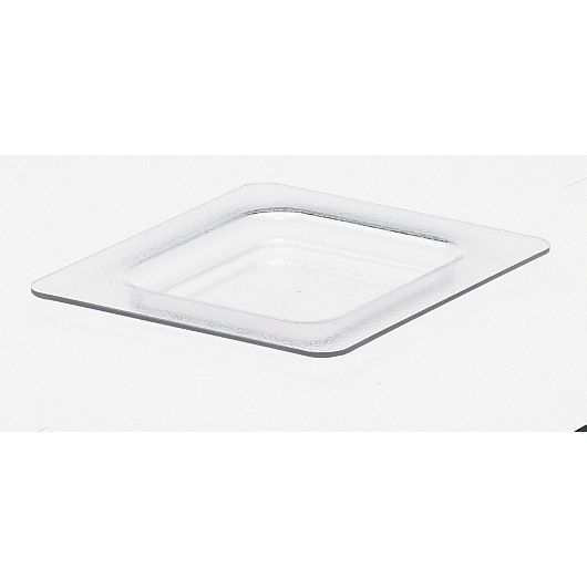 Clear Flat Cover For Gn 1/6 Gastronorm Pans -- 2 Each.