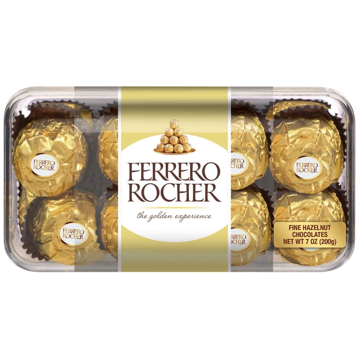 Ferrero Rocher Fine Hazelnut Chocolate, 7 Ounce -- 20 per case