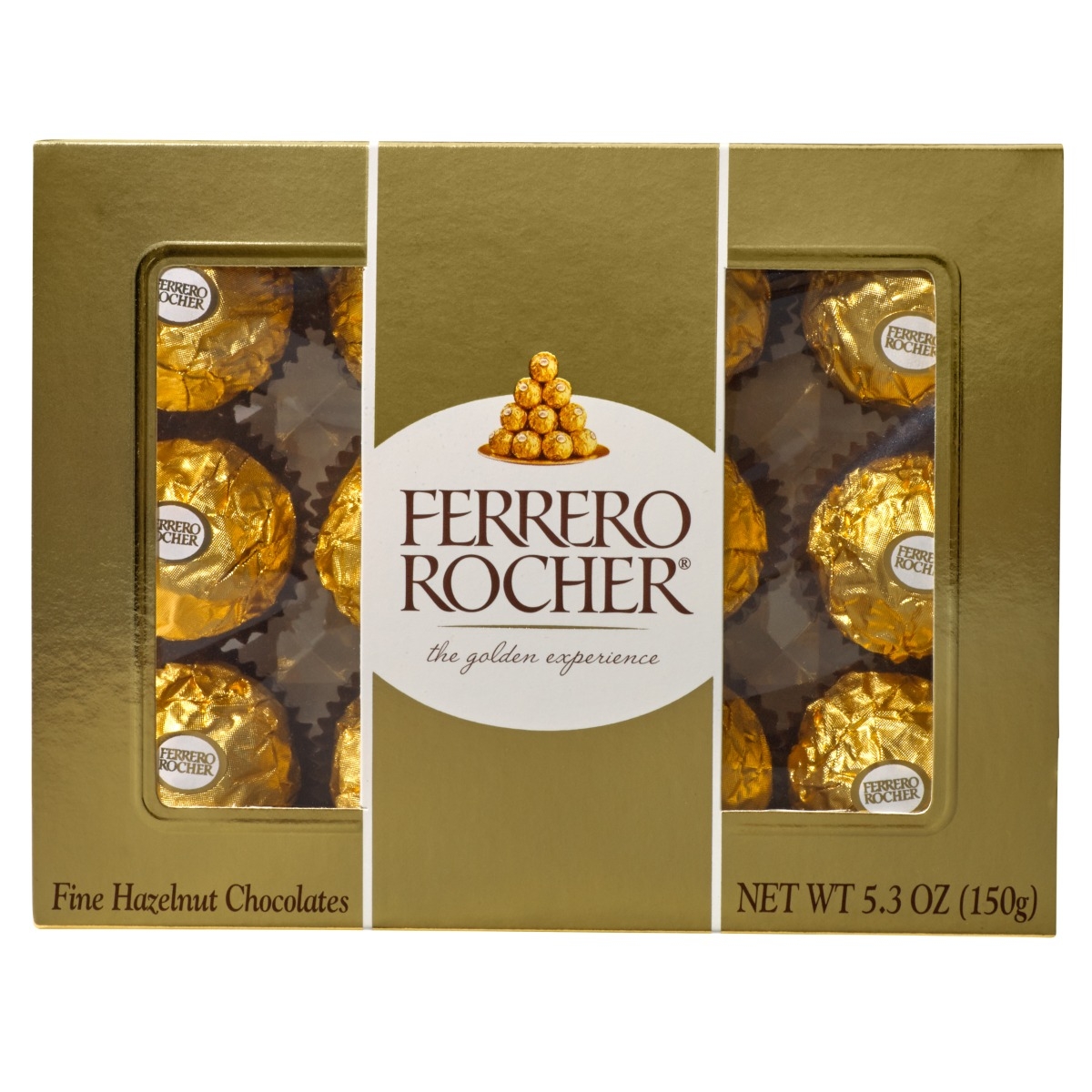 Ferrero Rocher Chocolate, 5.3 Ounce, 12 per tray -- 48 per case