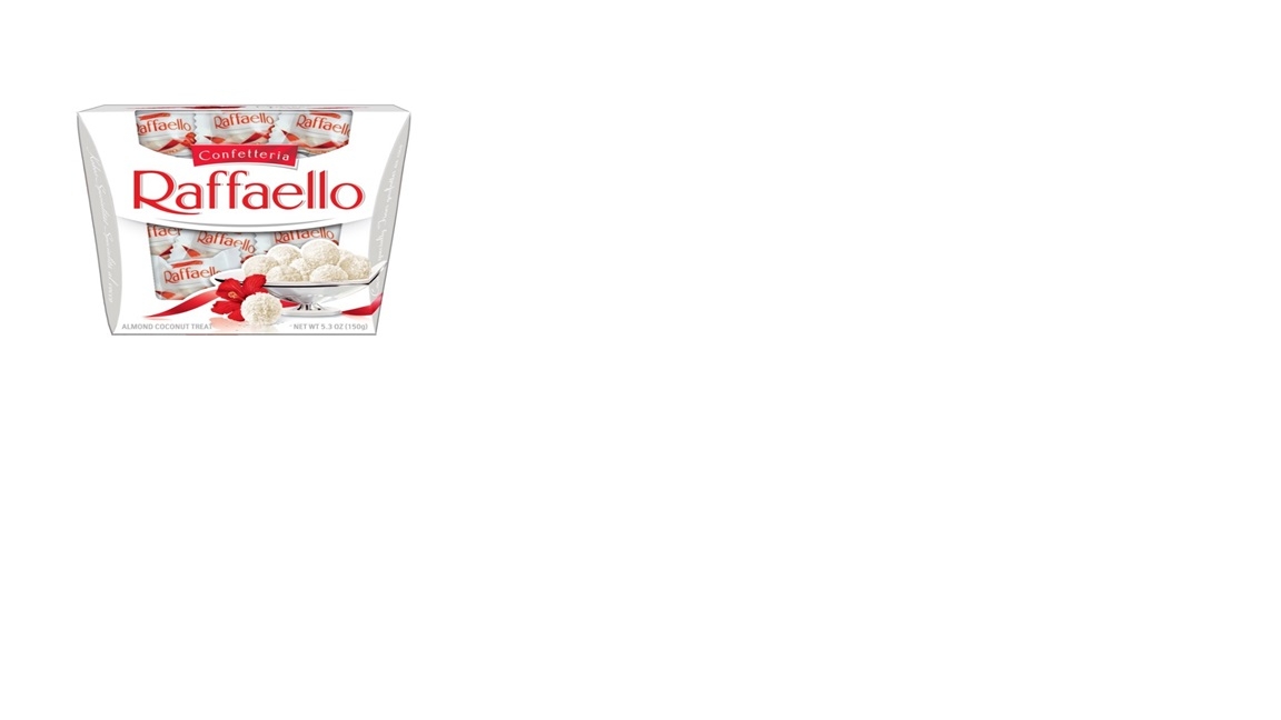 Ferrero Raffaello Shelf Ballotin Box Candy, 5.3 Ounce -- 6 per case.