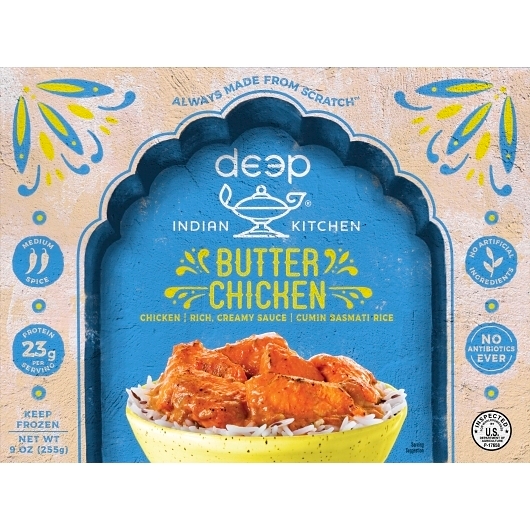 Deep Indian Kitchen Butter Chicken with Cumin Basmati Rice, 9 Ounce -- 12 per case