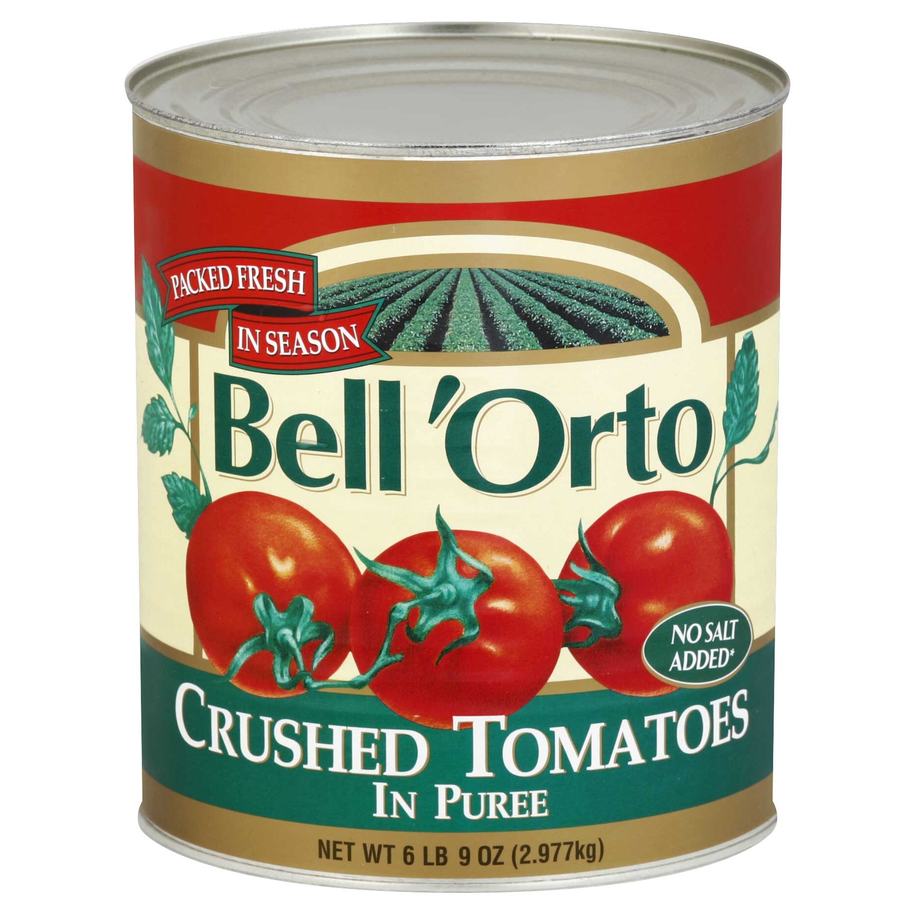 Bell Orto Crushed Tomato Puree, 105 Ounce -- 6 per case.