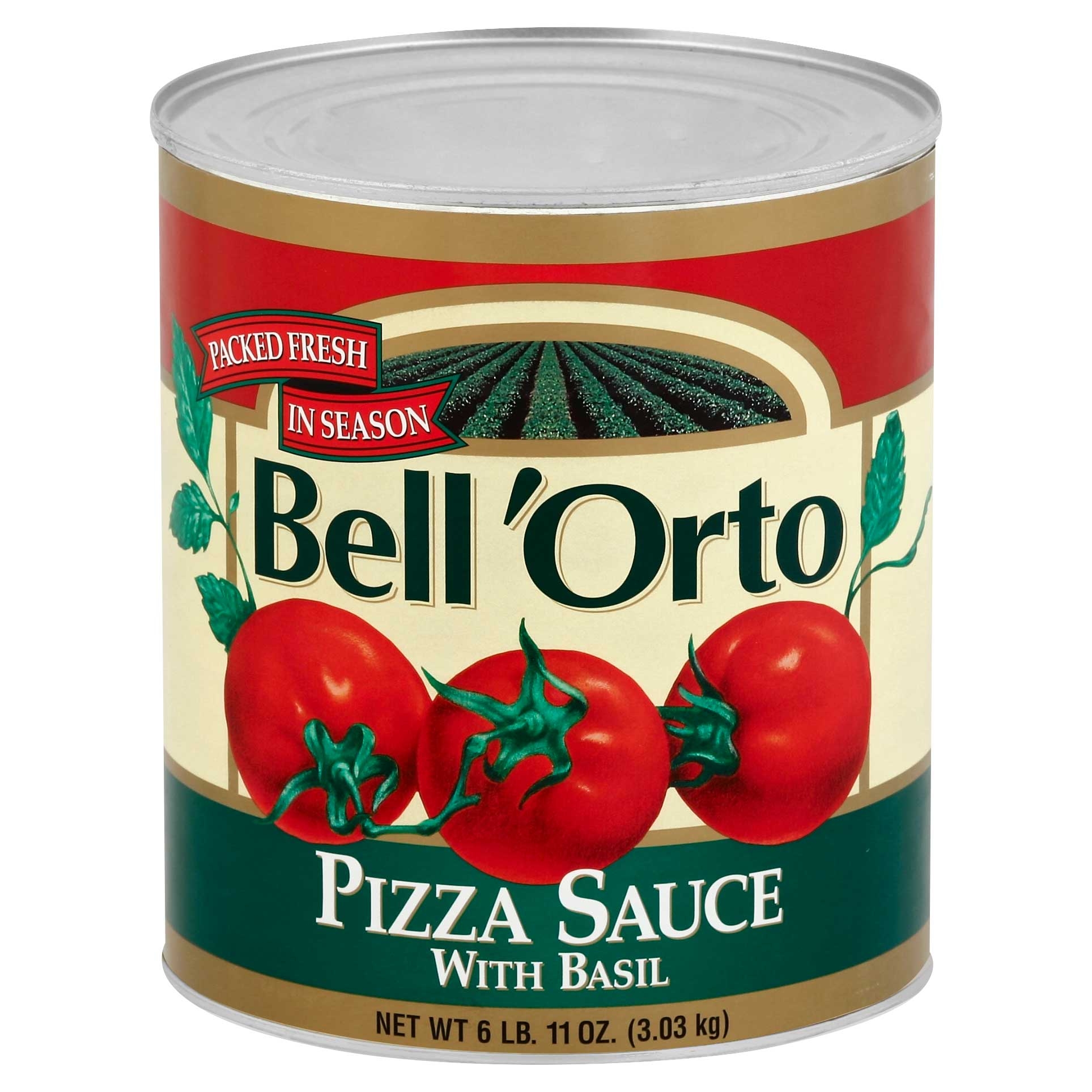 Bell Sauce Pizza W/Basil No. 10 Can -- 6 Per Case