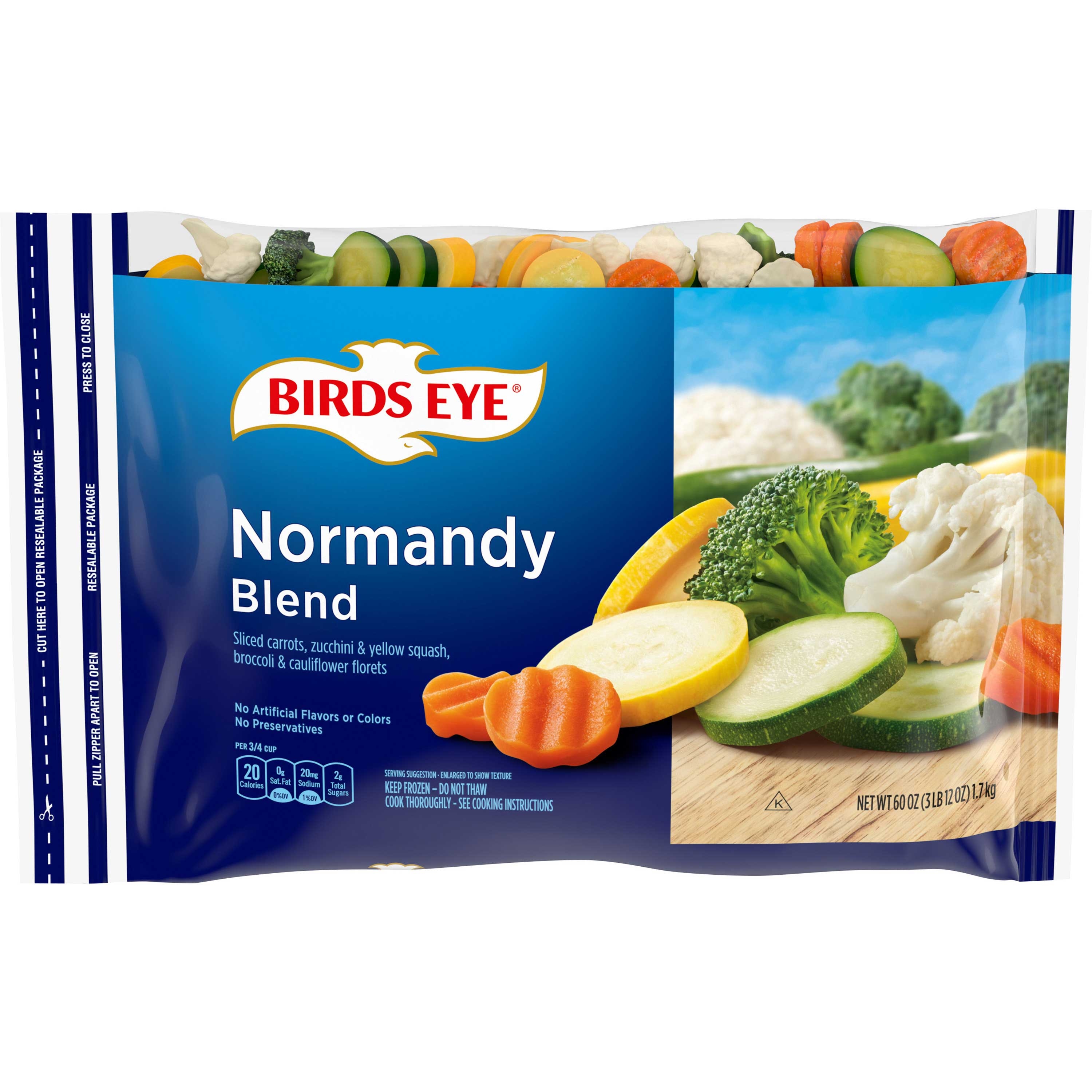 Birds Eye Vegetable Normandy Blend, 60 Ounce -- 6 per case
