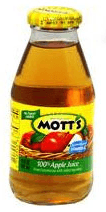 Mott's Apple Single Serve Juice, 10 Ounce -- 24 Bottle