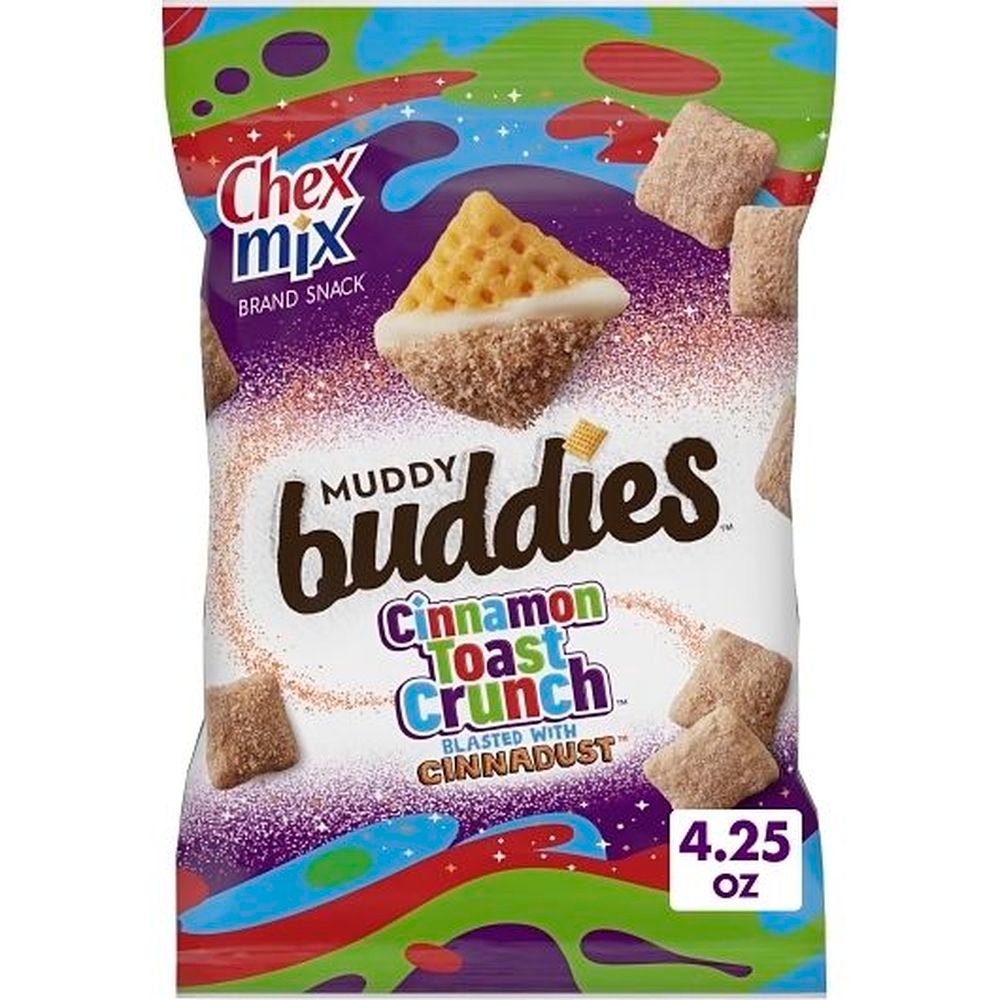 Chex Mix Muddy Buddies Cinnamon Toast Crunch Snack Mix, 4.25 Ounce - 7 per case