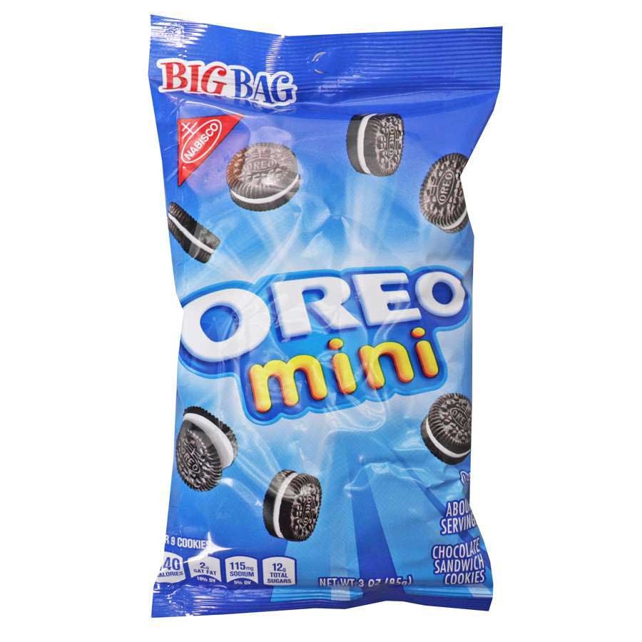 Kraft Oreo Mini Snack, 3 Ounce -- 36 per case.