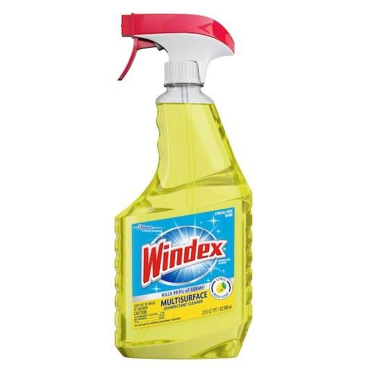 Windex Multi Surface Disinfectant Cleaner, 23 Fluid Ounce -- 8 per case