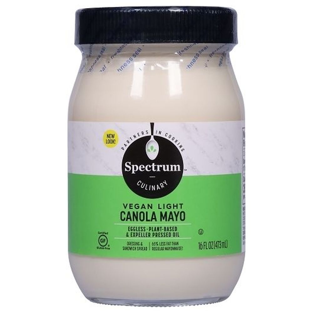 Spectrum Culinary Light Canola Mayonnaise, 16 Ounce -- 12 per case