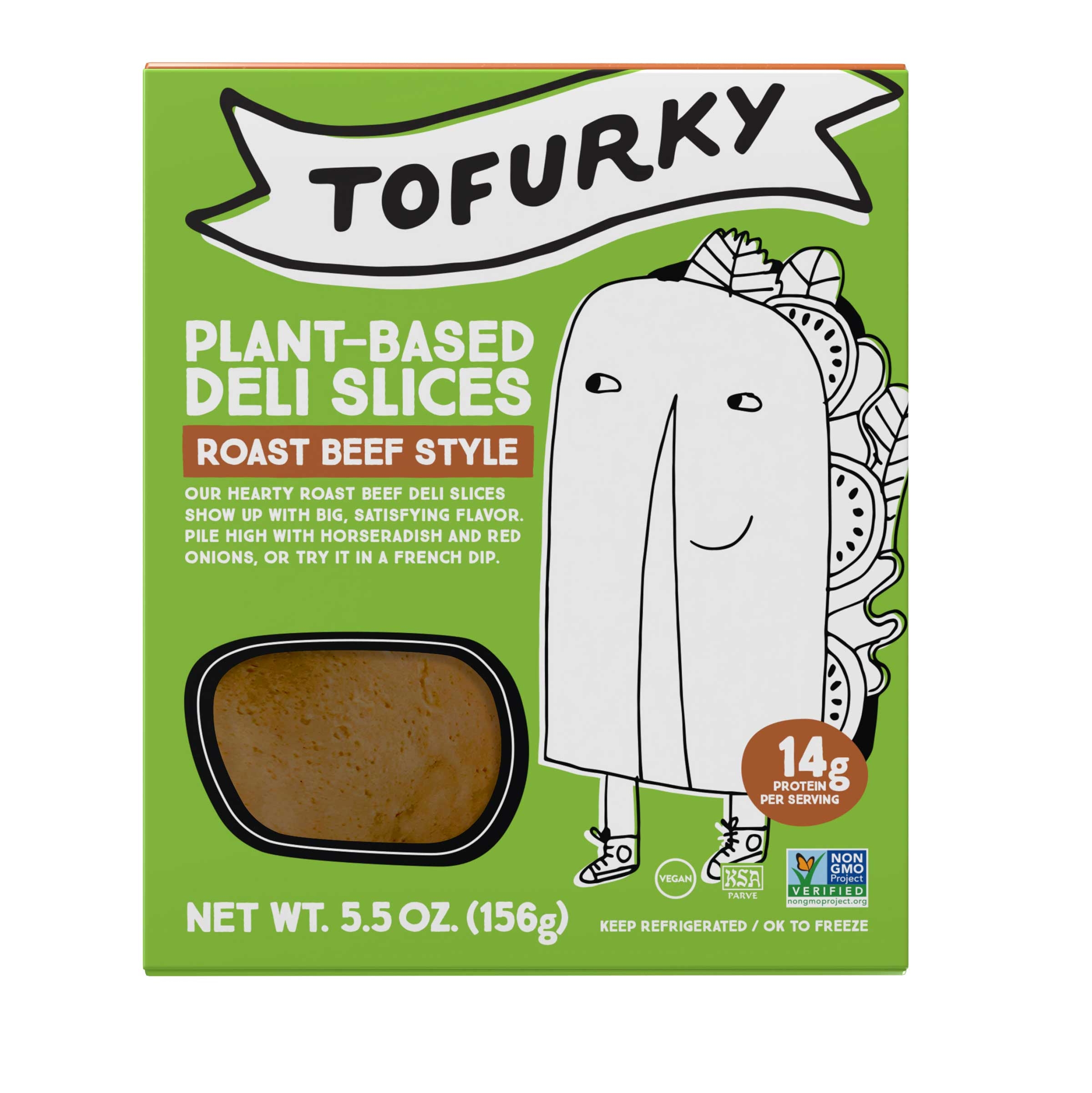 Tofurky - Roast Beef Deli, 5.5 Ounce -- 6 per case.