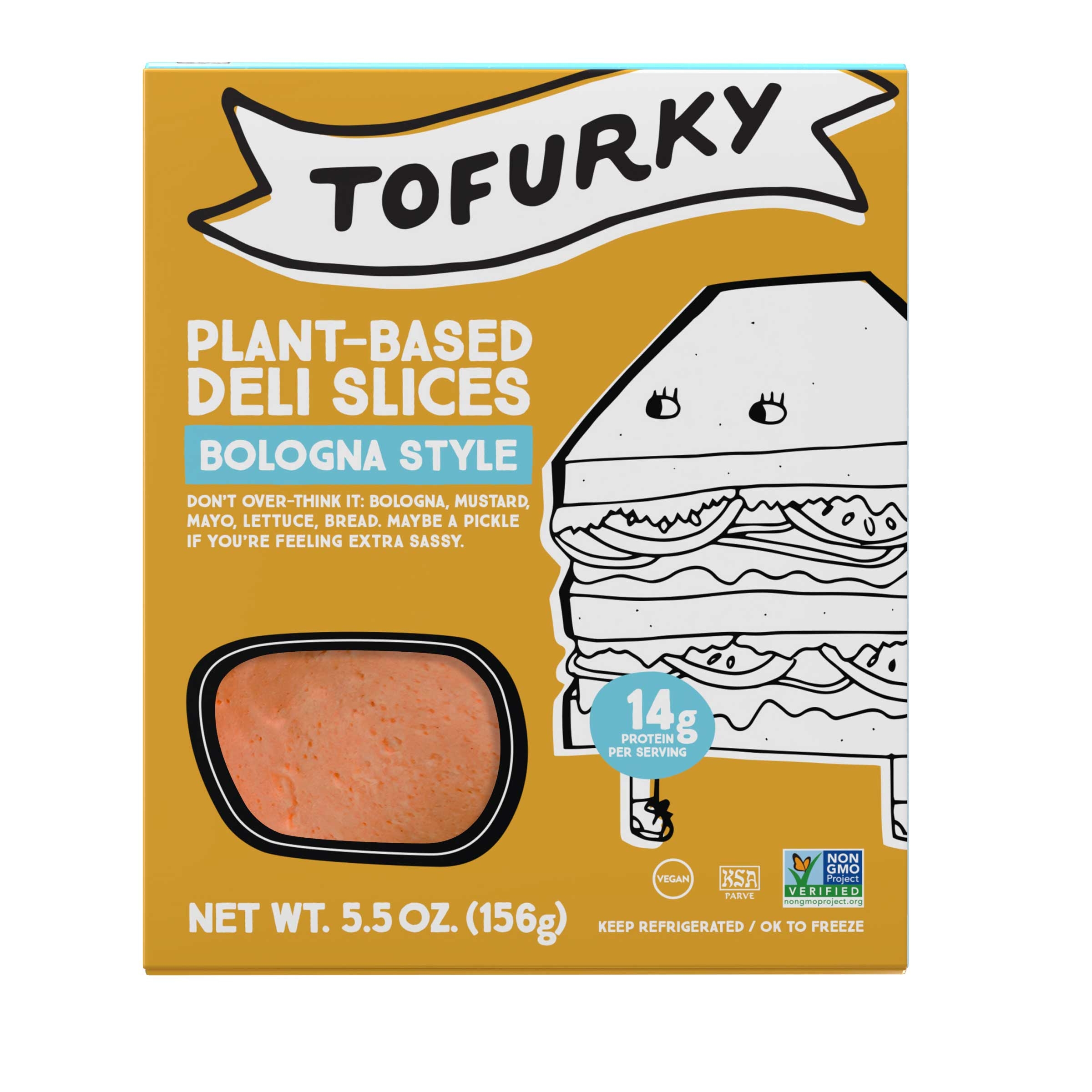Tofurky - Bologna Deli, 5.5 Ounce -- 6 per case.
