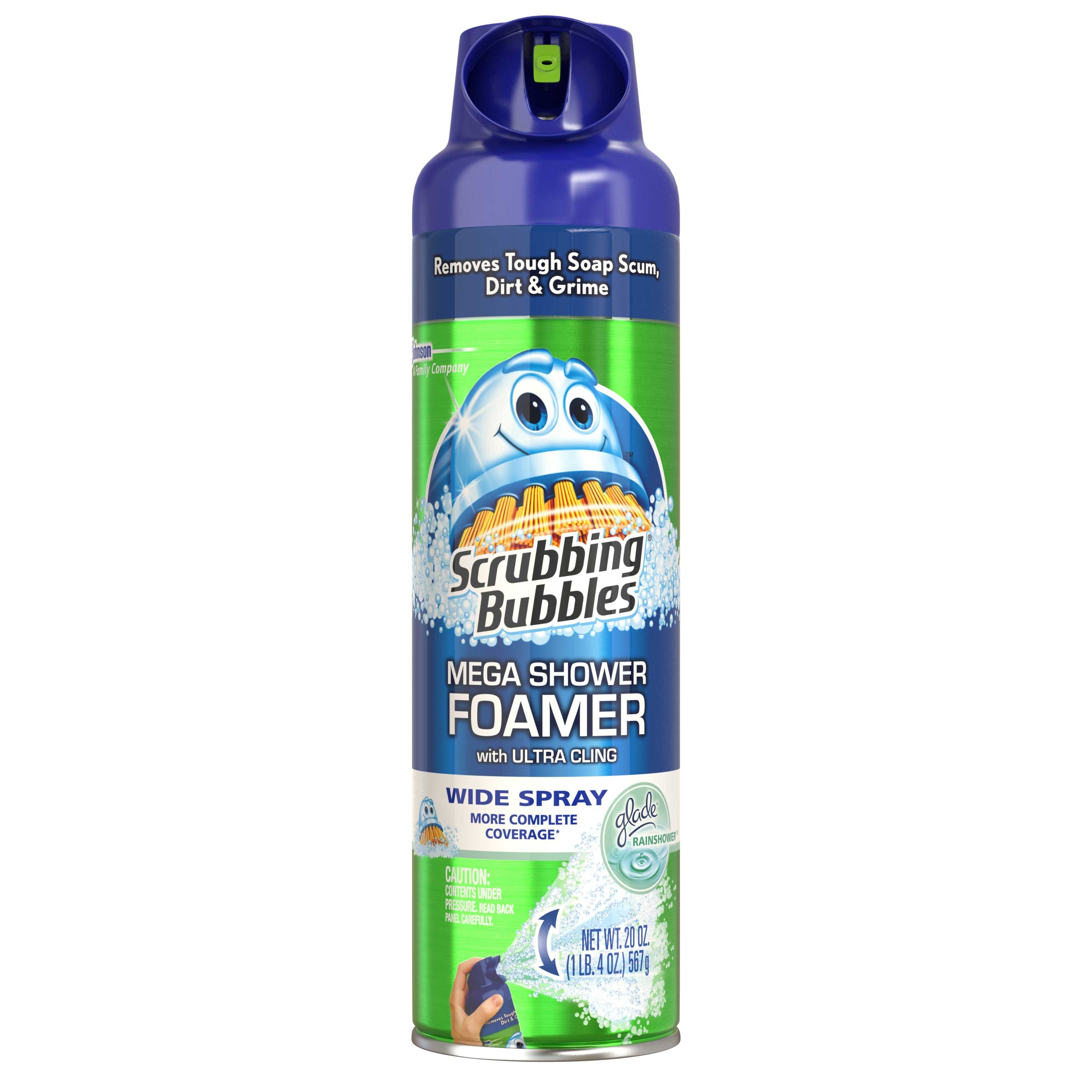 Scrubbing Bubbles Ultra Cling Mega Shower Foamer, 20 Ounce -- 8 per case.