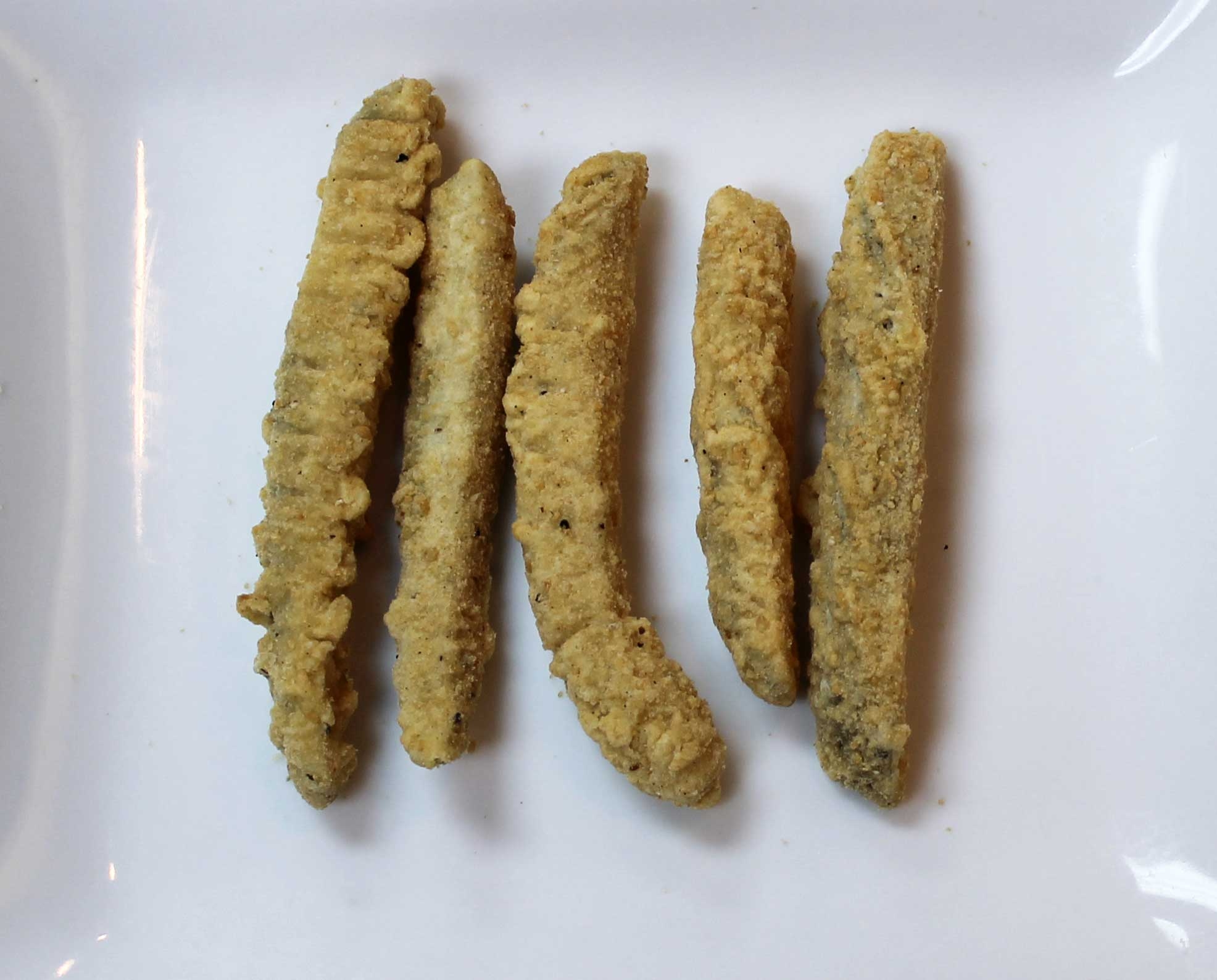 Harvest Creations 40/65 Count Diptn Dusted Pickle Fries, 2.0 Pound -- 5 per case.