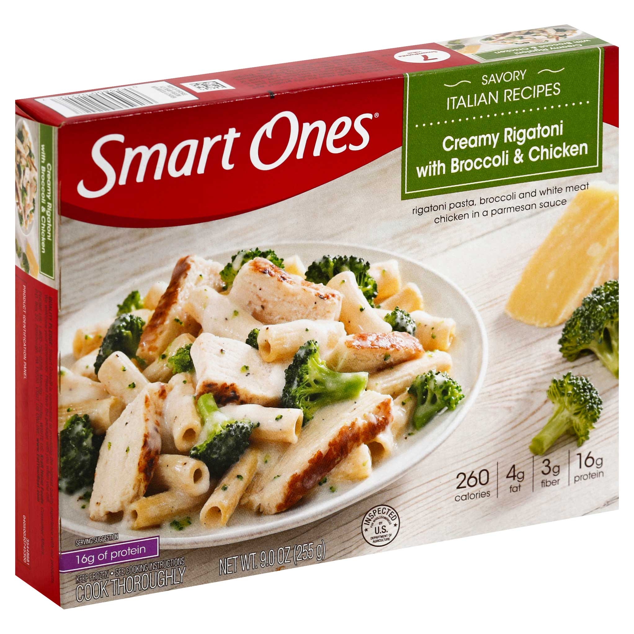 Heinz Smart Ones Entree Rigatoni Broccoli and Chicken, 9 Ounce -- 12 per case.