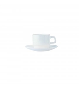 Cardinal International Arcoroc Opal Restaurant White Cup, 8 Ounce -- 36 per case.