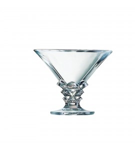 Cardinal International Arcoroc Fully Tempered Glass Palmier Dessert Dish, 7 Ounce -- 24 per case.