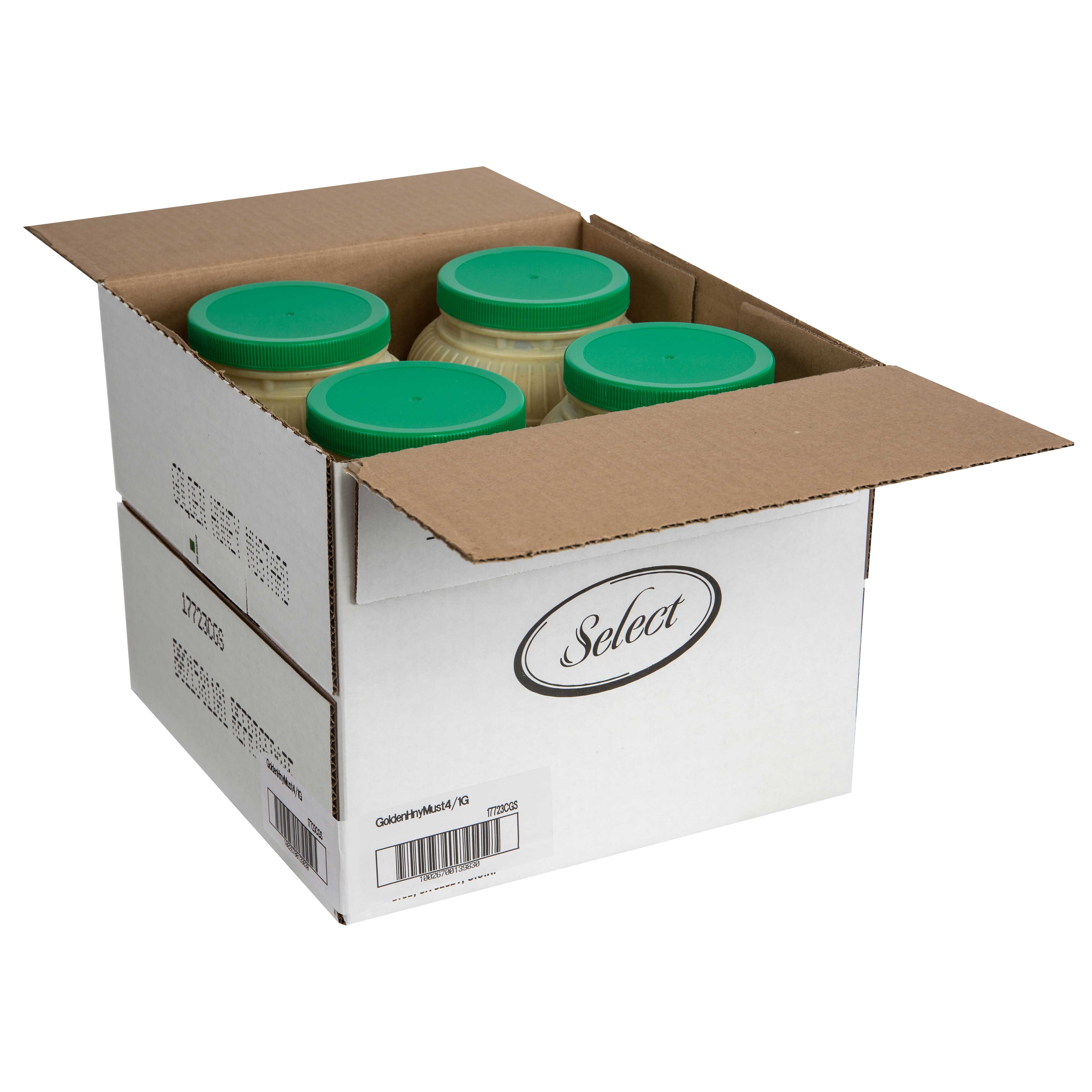 Ventura Foods Classic Gourmet Select Golden Honey Mustard Salad Dressing, 1 Gallon -- 4 per case.