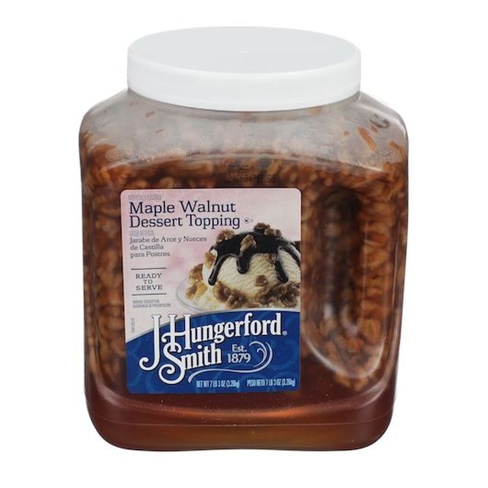 Jhs Maple Walnut Dessert Topping, 115 Ounce Jug -- 3 per case