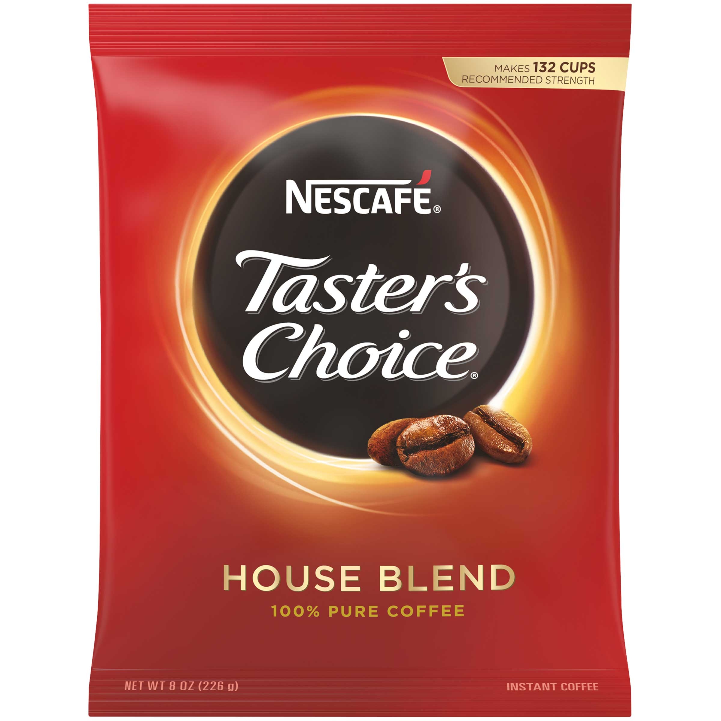 Tasters Choice Instant Coffee, 8 Ounce -- 12 per case.