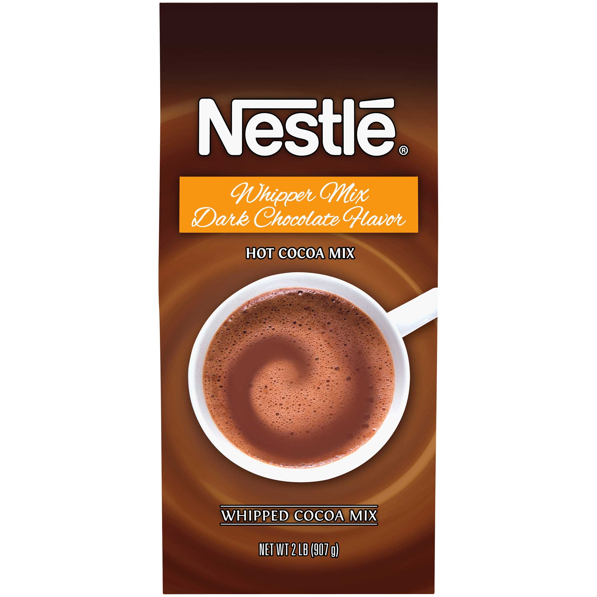Nestle Hot Cocoa Dark Chocolate Flavor Whipper Mix, 32 ounce -- 12 per case