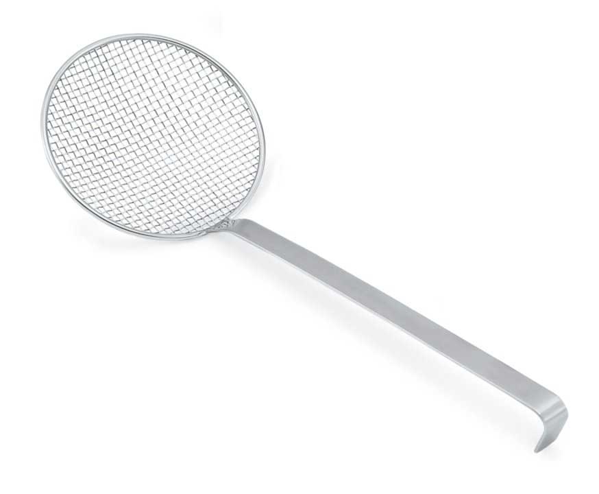 Vollrath Stainless Steel Heavy-Duty Long Handle Wire Mesh Skimmer, 14 inch -- 6 per case.