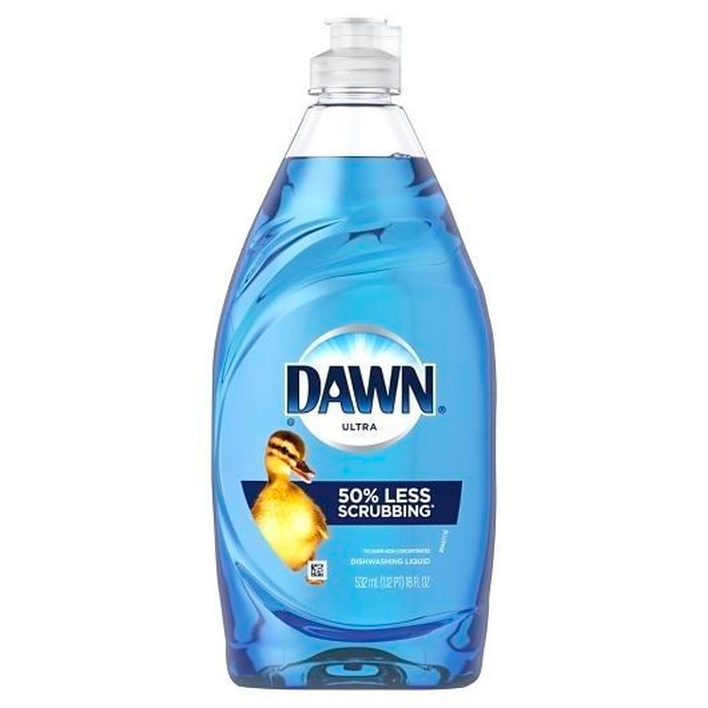 Dawn Ultra Original Regular Hand Dishwashing Liquid, 18 Fluid Ounce -- 10 per case