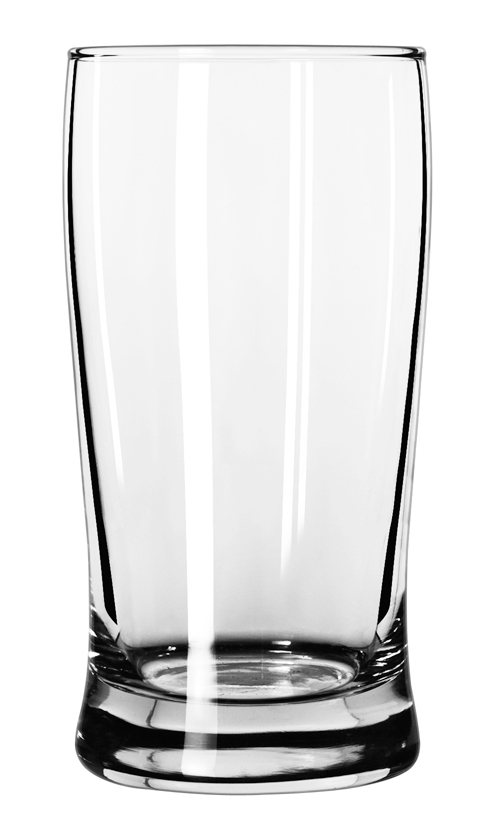 Libbey 225 Glass 9 Ounce Esquire Hi-Ball Tumbler, Safedge Rim Guarantee -- 36 Per Case.
