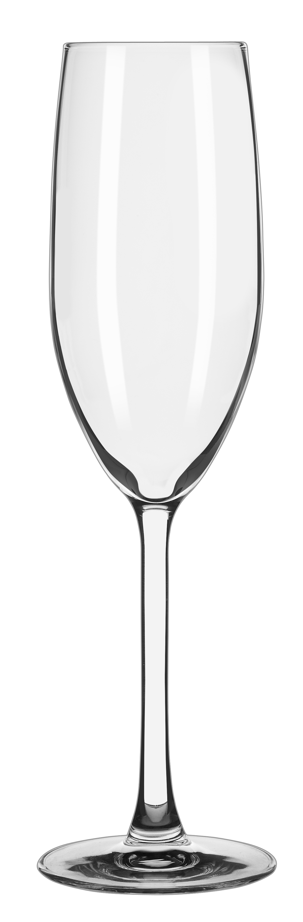 Master Reserve Contour Flute Glass, 8 Ounce -- 12 per case.