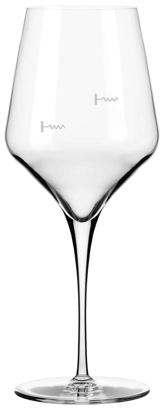 Masters Reserve Acura Prism Wine Glass with 5 and 8 Ounce Pour Lines, 16 Ounce -- 12 per case