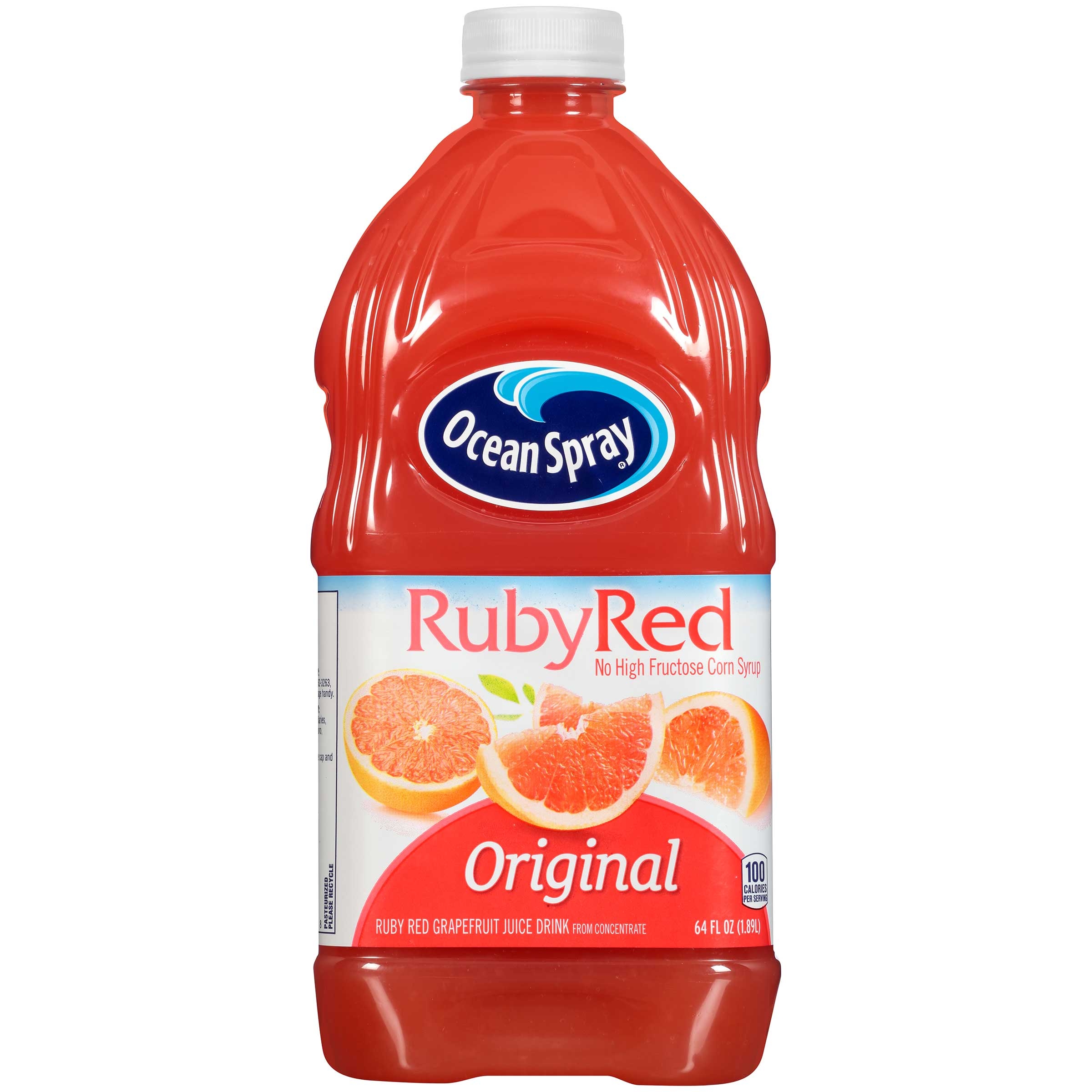 Ocean Spray Ruby Red Grapefruit Drink, 64 Ounce -- 8 Case