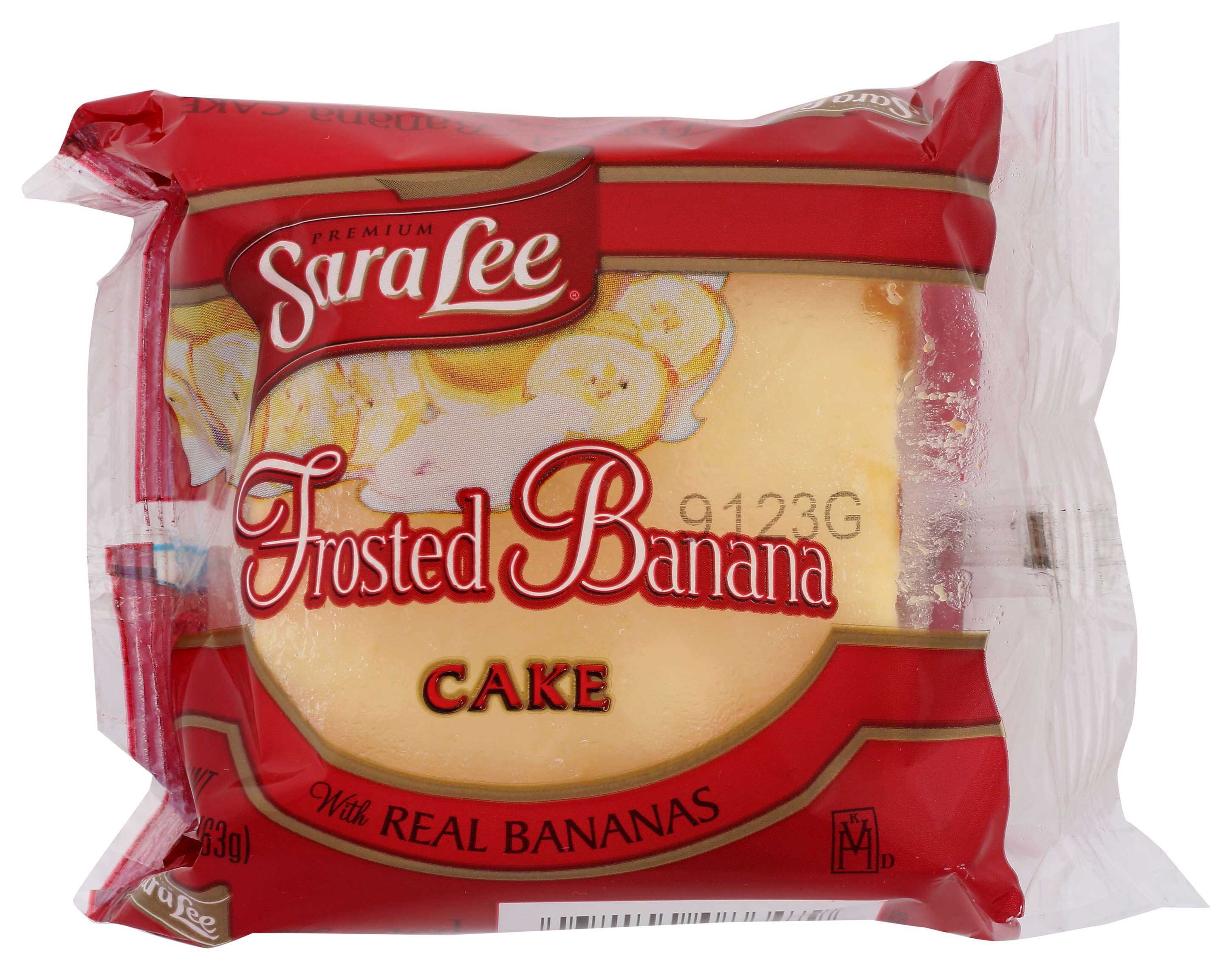 Sara Lee Iced Banana Cake, 2.25 Ounce -- 24 per case.